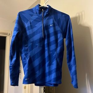 Women’s Nike 1/4 zip dri fit shirt